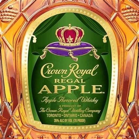 Crown Royal Regal Apple Flavored Whisky Bottle