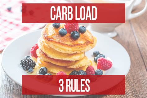 Carb Load: 3 Rules To Do It Properly - N1 Training