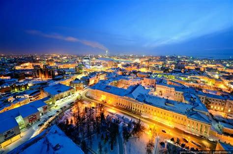 Winter Kazan from bird’s eye view · Russia Travel Blog