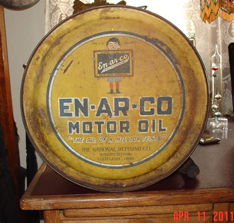 EN-AR-CO Motor Oil...Five Gallon Oil Rocker Can...White Rose Gasoline | Collectors Weekly