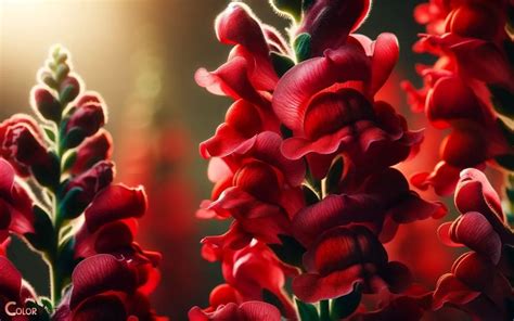 In Snapdragons Red Flower Color Is Incompletely Dominant!