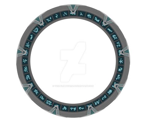 Stargate Atlantis Gate Vector by TrulyLimboGene on DeviantArt