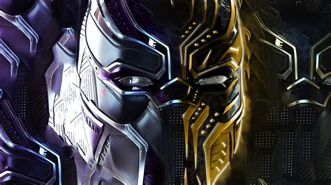 3840x2160 Black Panther And Erik Killmonger Behance 4k HD 4k Wallpapers, Images, Backgrounds ...