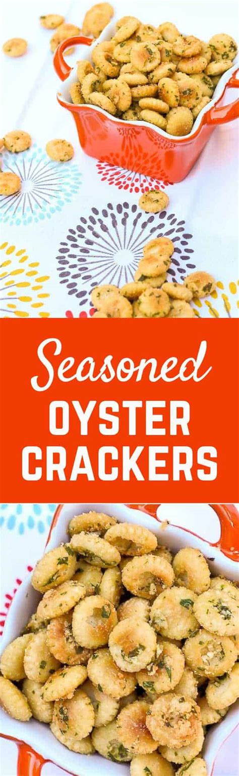 Seasoned Oyster Crackers Recipe (with video) - Rachel Cooks®