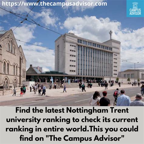 Nottingham Trent University Ranking | University rankings, Nottingham trent university, University