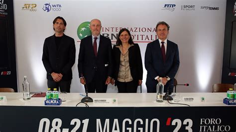 Tennis: presentata l'edizione 2023 degli Internazionali BNL d'Italia