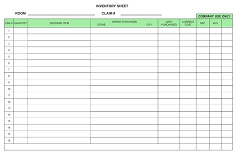 Thanksgiving Spreadsheet Template