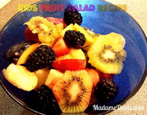 Kids Fruit Salad Recipes - Real Advice Gal