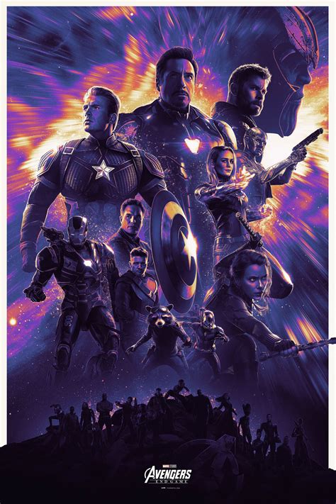 Avenger Endgame Poster 4K – Penggambar