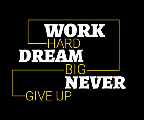 Copy of Work hard dream big quote | PosterMyWall