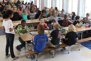 middle school lunch room | sneak peek in the lunchroom with … | Flickr