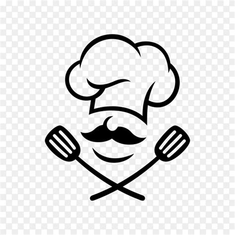 Chef restaurant logo illustrations template on transparent background PNG - Similar PNG