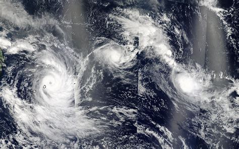 Multiple Cyclones in the Indian Ocean