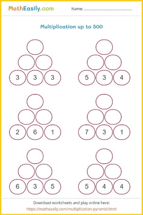 Multiplication Worksheets PDF | free download