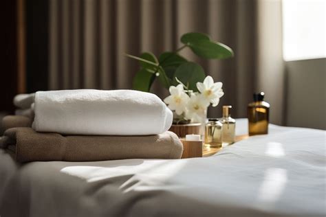 Spa amenities bed furniture towel. | Free Photo - rawpixel