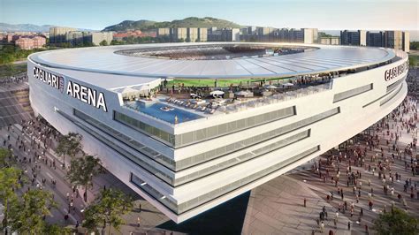 New Cagliari Calcio Football Stadium – Progetto CMR