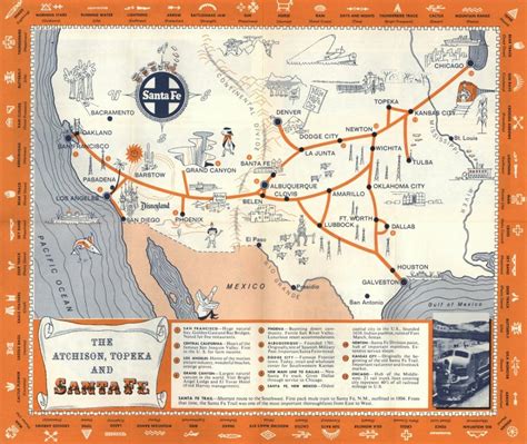 Transit Maps: Historical Map: The Atchison, Topeka and Santa Fe ...