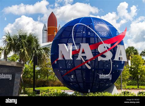 NASA Kennedy Space Center Entrance Stock Photo - Alamy