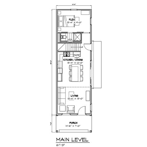 Shotgun House Plan — Serenbe Planning