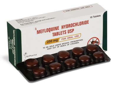 Mefloquine Hydrochloride Tablets USP » SGPharma