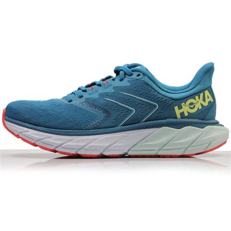 Hoka One One Arahi 5 Women's Running Shoe - Mosaic Blue/Luminary Green | The Running Outlet