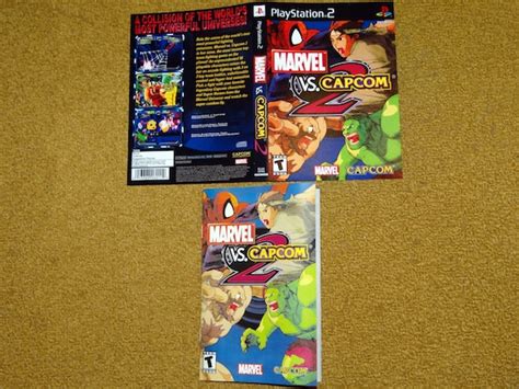 Marvel Vs Capcom 2 **Game Case/Manual Only** - town-green.com