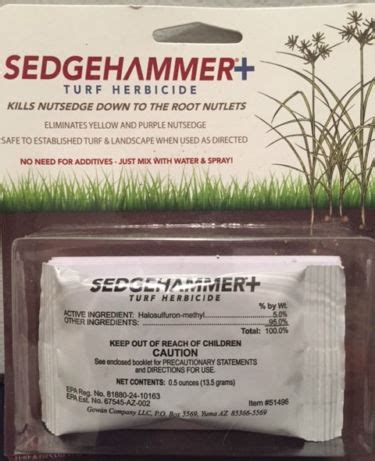 Sedge Hammer Plus Herbicide - .5 oz — Earth Products LLC