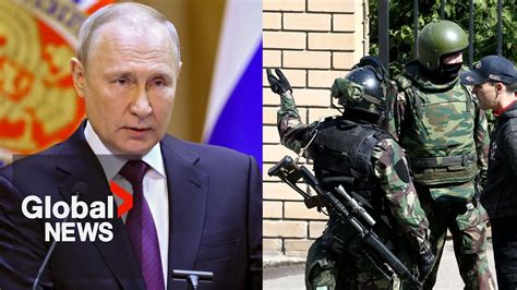 Putin tells Russia's FSB security service to do better following rise in terrorist "offences ...