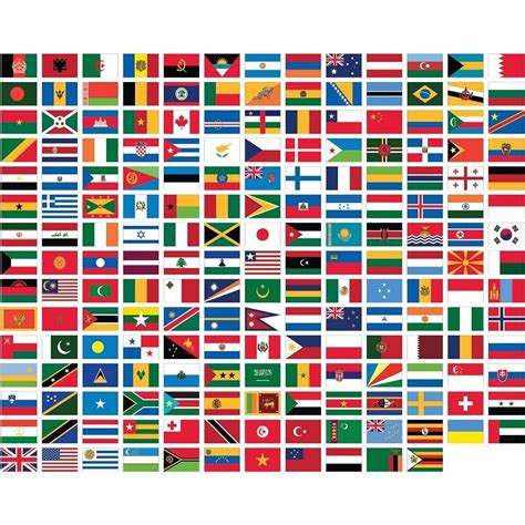 Flags Of The World Pack | Buy 50 Different Country Flags at Flag and ...