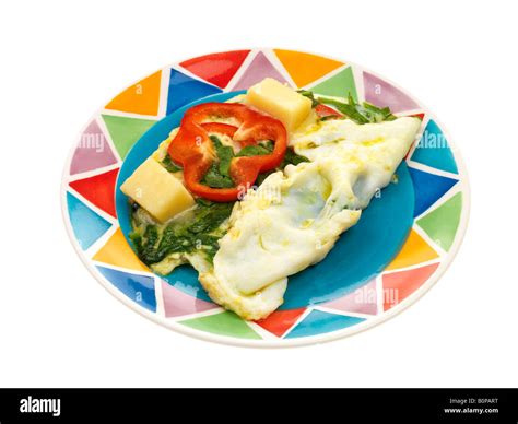 Egg White Omelette Stock Photo - Alamy