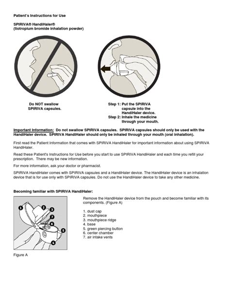 SPIRIVA HandiHaler Instructions | Chronic Obstructive Pulmonary Disease | Respiratory Tract