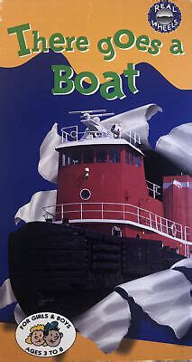 THERE GOES A Boat(VHS 1994)(Real Wheels,Ages 3-8)TESTED-RARE VINTAGE ...