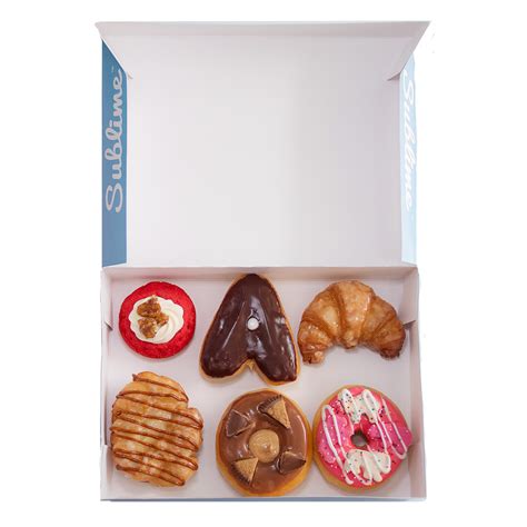 Sublime Doughnuts Assorted Donut Box 6ct - Delivered In As Fast As 15 Minutes | Gopuff