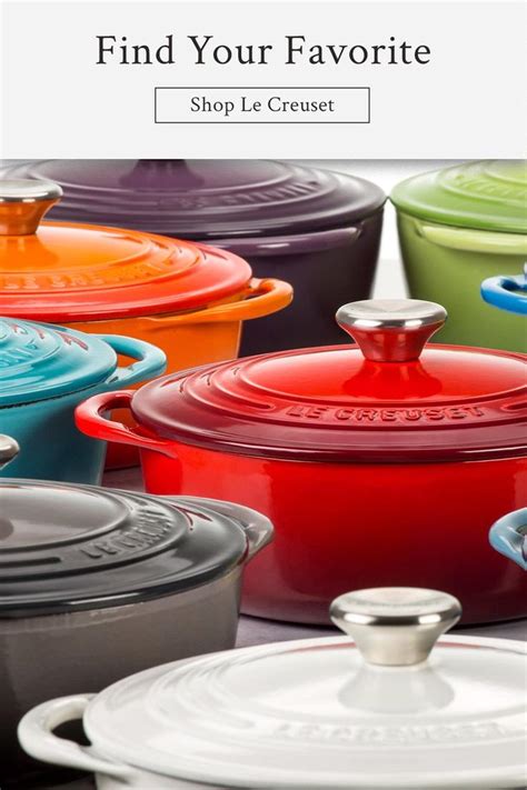 The Colors of Le Creuset [Video] | Le creuset cookware, Le creuset, Le ...