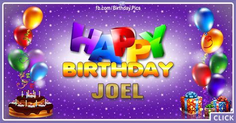 Happy Birthday Joel