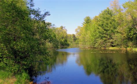 Scenic View of the Peshtigo River, Wisconsin image - Free stock photo - Public Domain photo ...