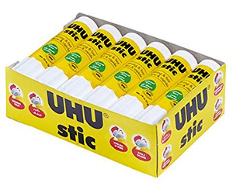 UHU Glue Sticks, 40g, Pack of 12 - Supplies East Riding