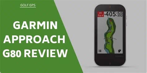 Garmin Approach G80 Review: A GPS And Launch Monitor In One