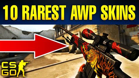 Top 10 Insanely Rare AWP Skins In CS:GO - YouTube