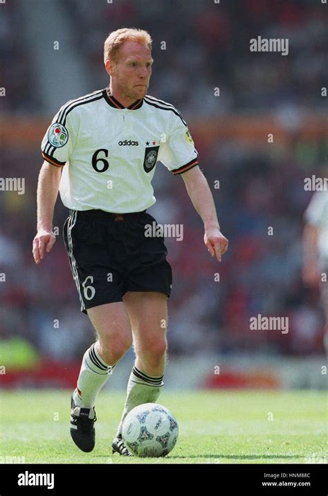 MATTHIAS SAMMER GERMANY & BORUSSIA DORTMUND FC 24 June 1996 Stock Photo ...