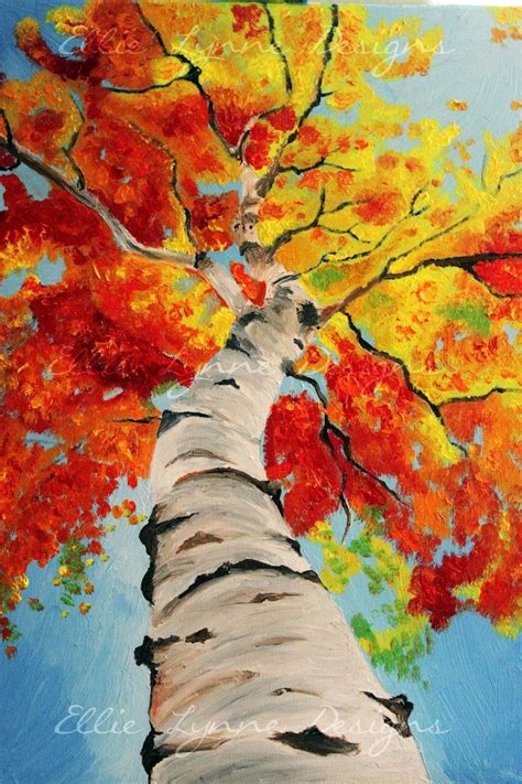 22 best Fall Tree Watercolor paintings. images on Pinterest | Autumn ...