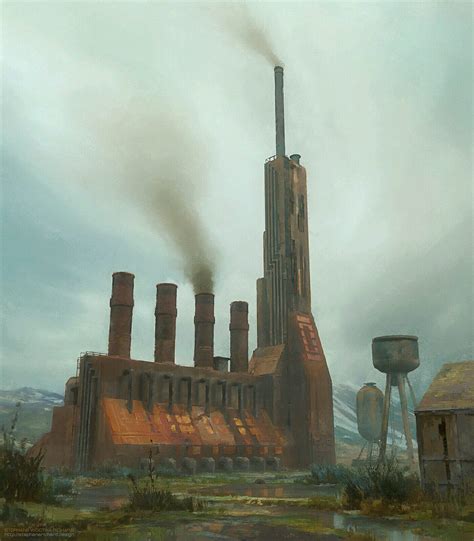 The Old Factory https://www.artstation.com/p/EJLxv Stéphane (Wootha ...