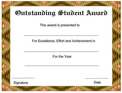 Student Award Certificate - 8+ Examples, Format, PSD, AI, DOC, PUBLISHER, Pdf