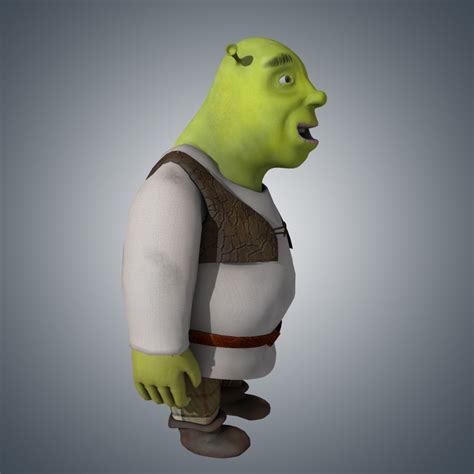 shrek 3d model