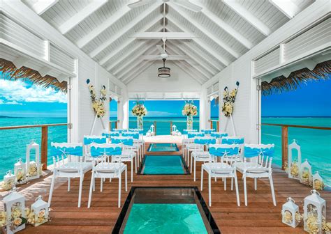 SANDALS Over-The-Water Wedding Chapels In The Caribbean