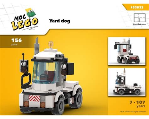 Yard dog by Moc LEGO #LEGO https://rebrickable.com/mocs/MOC-33833 Legos ...