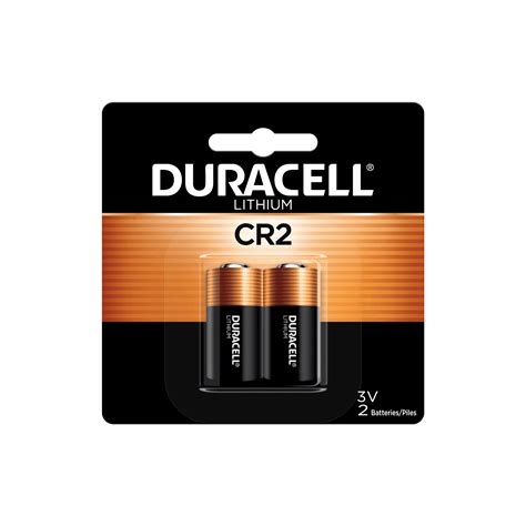 Duracell CR2 High Performance 3V Lithium Battery, 2 Pack, Long-Lasting - Walmart.com