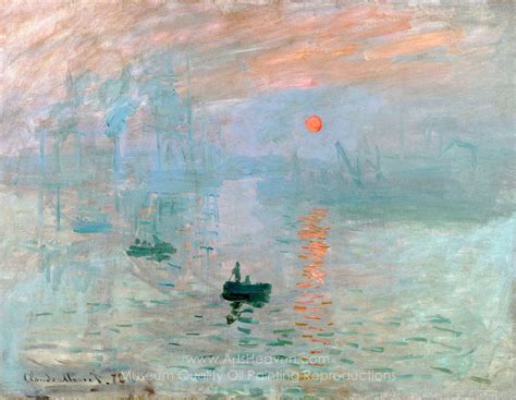 Claude Monet Impression Sunrise Painting Reproductions, Save 50-75% ...