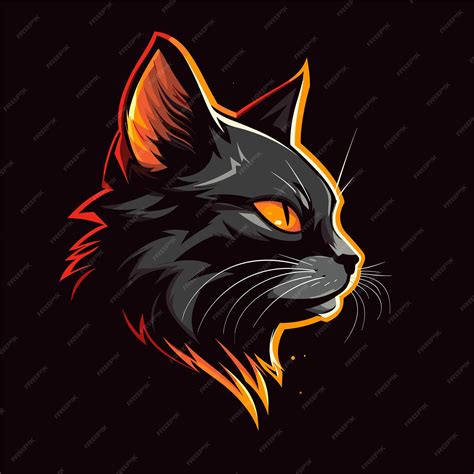 Premium Vector | Cat logo vector