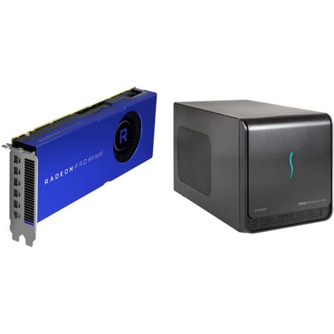 AMD Radeon Pro WX 9100 Graphics Card and Sonnet eGFX Breakaway